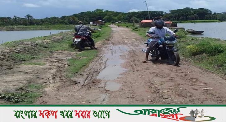 কেশবপুরের ব্যাসডাঙ্গা সড়কের বেহাল দশা
