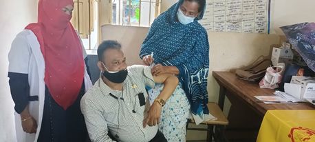 অভয়নগরে ইউনিয়ন পর্যায়ে করোনা টিকাদান কার্যক্রম শুরু