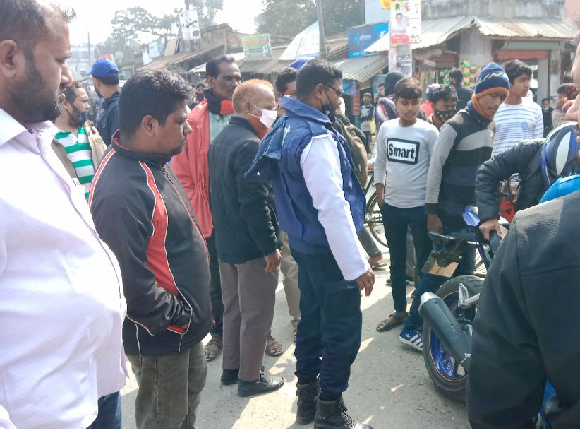 চৌগাছায় ৪৮ টি মোটরসাইকেল অটক