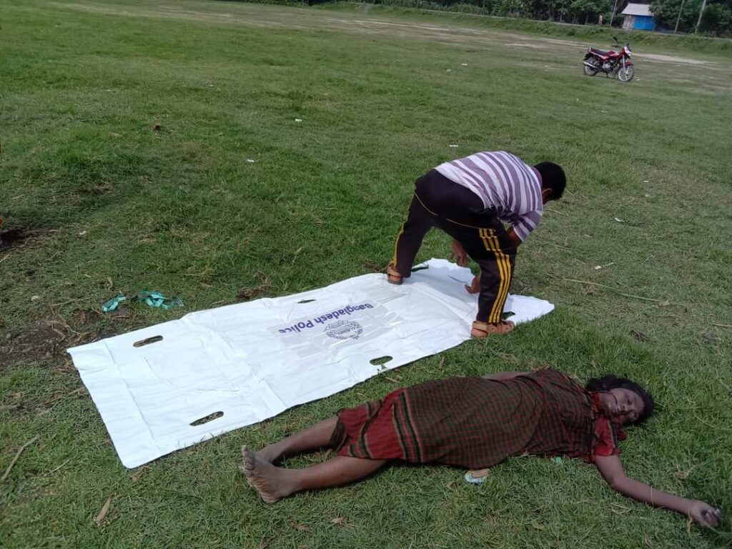 অভয়নগর মনিরামপুর সীমানা থেকে অজ্ঞাত কিশোরীর লাশ উদ্ধার