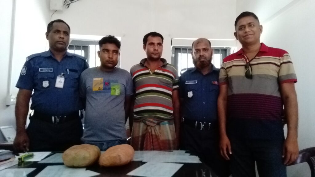 চৌগাছায় মাদকদ্রব্য আইনে পৃথক অভিযানে ২ কেজি গাঁজাসহ২ আট গ্রেফতার
