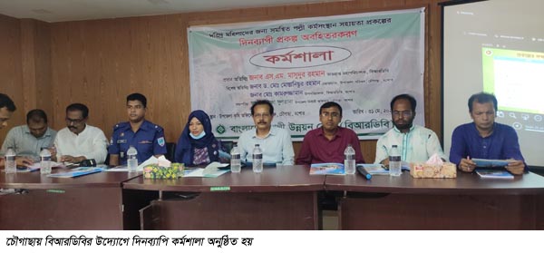 চৌগাছায় বিআরডিবির কর্মশালা