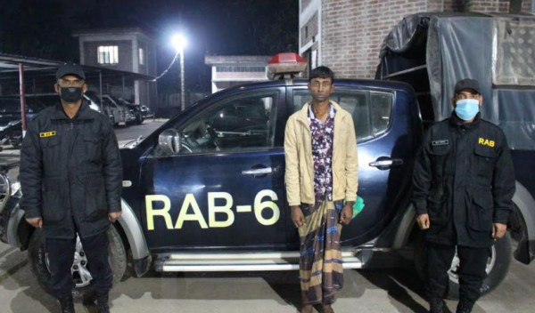 যশোরে ১৮ কেজি গাঁজাসহ আটক ১