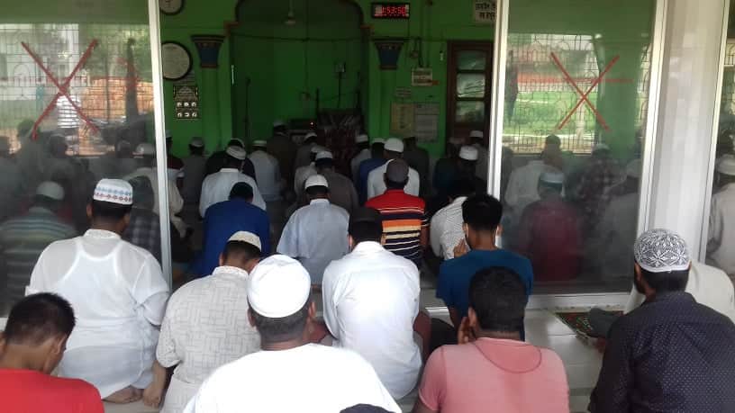 চৌগাছার সিংহঝুলী ইউপির সাবেক দুই চেয়ারম্যানের জন্য দোয়া ও মিলাদ