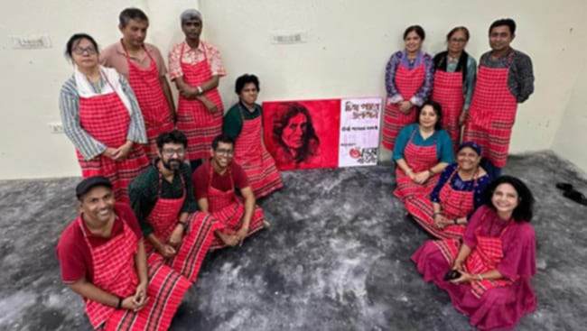 নড়াইলে চিত্রাপাড়ে সুলতান শীর্ষক দুদিনব্যাপী আর্ট ক্যাম্প শুরু