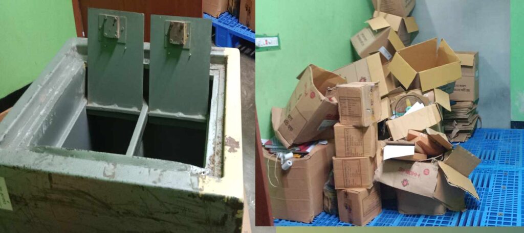 চৌগাছায় জেটিআই কোম্পানির টাকা ও মালামাল চুরি