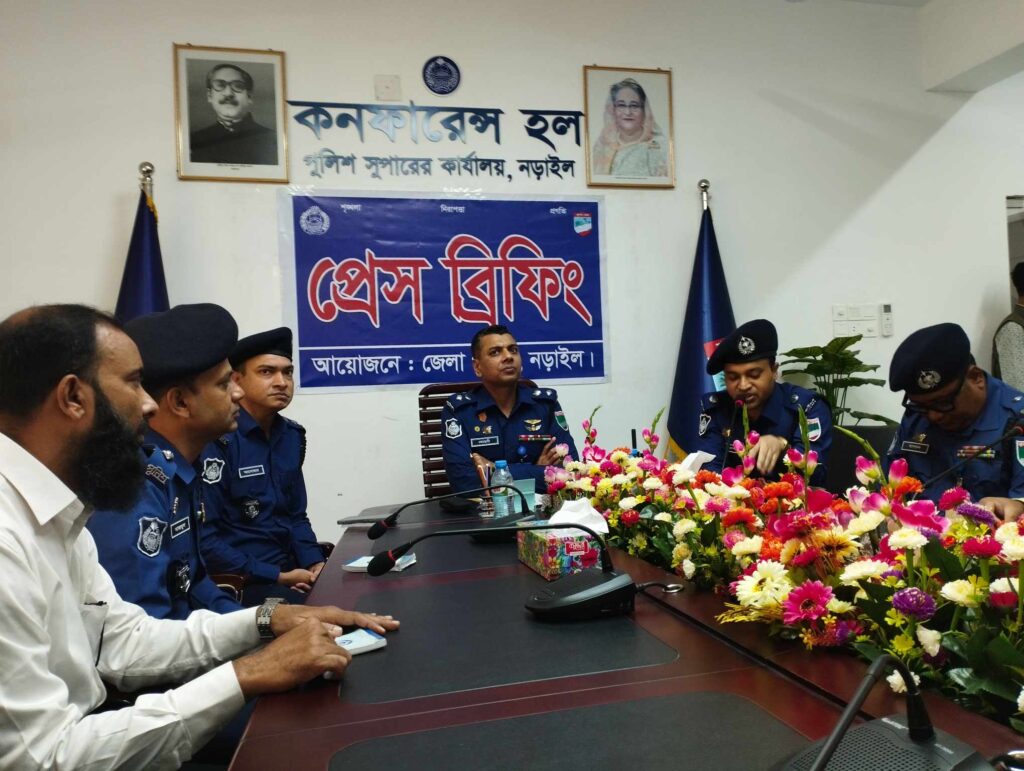 আইন শৃংখলা ভালো রাখতে সাংবাদিকদের সহযোগিতা চাইলেননবাগত পুলিশ সুপার