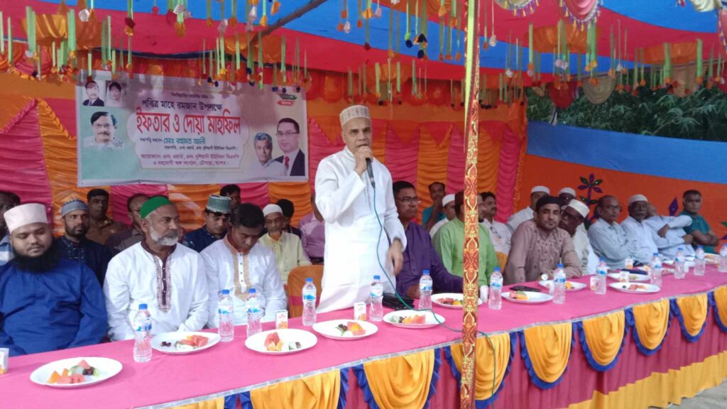 চৌগাছায় ধুলিয়ানী ইউনিয়ন বিএনপির ইফতার মাহফিল