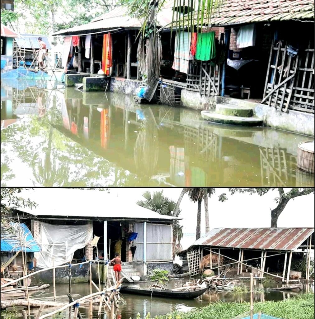 অভিশপ্ত ভবদহে শুরু হয়েছে জলাবদ্ধতা