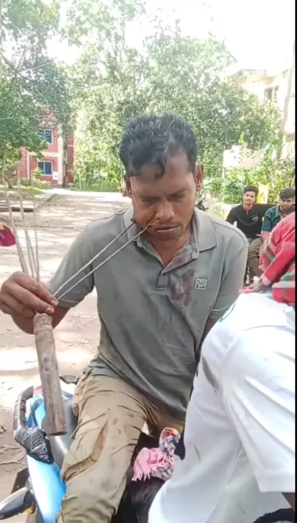 লোহাগড়ায় ধানমাড়াই কে কেন্দ্র করে সংঘর্ষ,টেঁটাবিদ্ধসহ আহত ৭