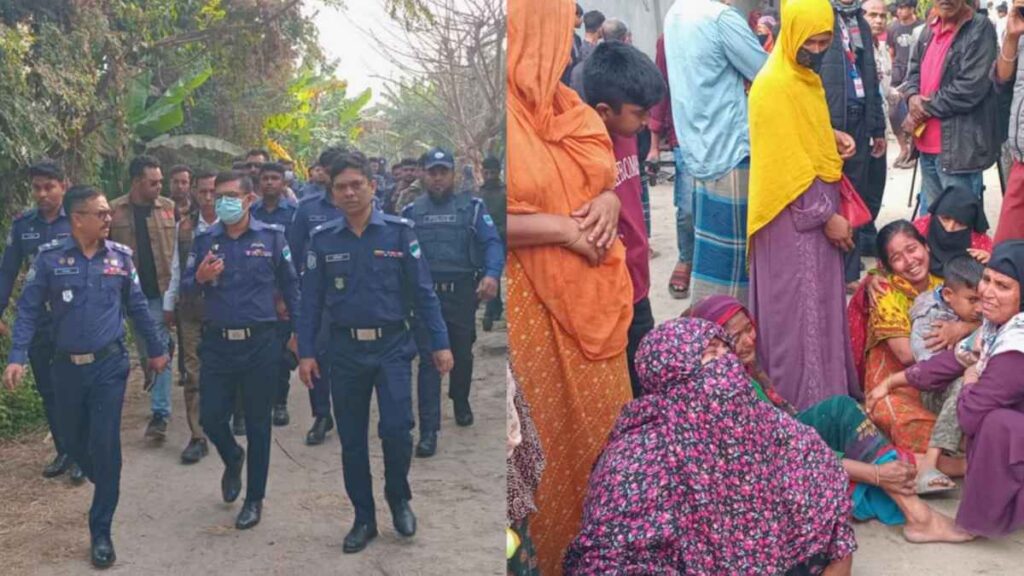 নড়াইলে দু’পক্ষের সংঘর্ষ, বাবা-ছেলেসহ নিহত ৪ ঘটনাস্থলে অতিরিক্ত পুলিশ মোতায়েন